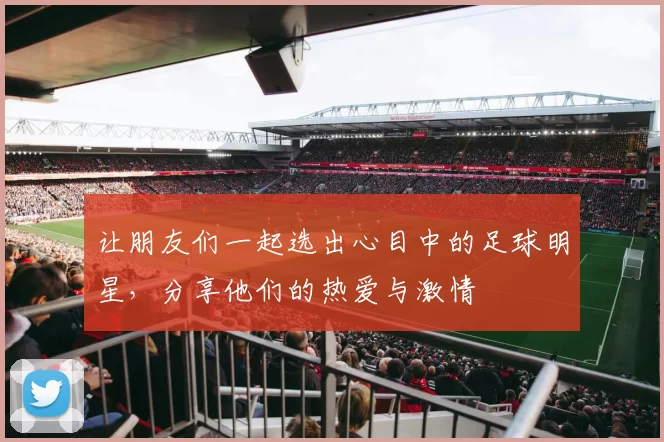 让朋友们一起选出心目中的足球明星，分享他们的热爱与激情