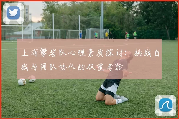上海攀岩队心理素质探讨：挑战自我与团队协作的双重考验