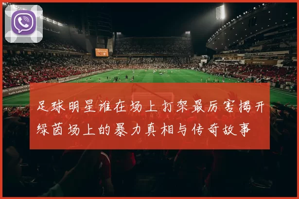 足球明星谁在场上打架最厉害揭开绿茵场上的暴力真相与传奇故事