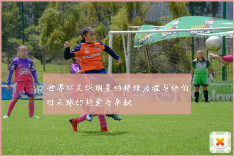 世界杯足球明星的辉煌历程与他们对足球的热爱与奉献
