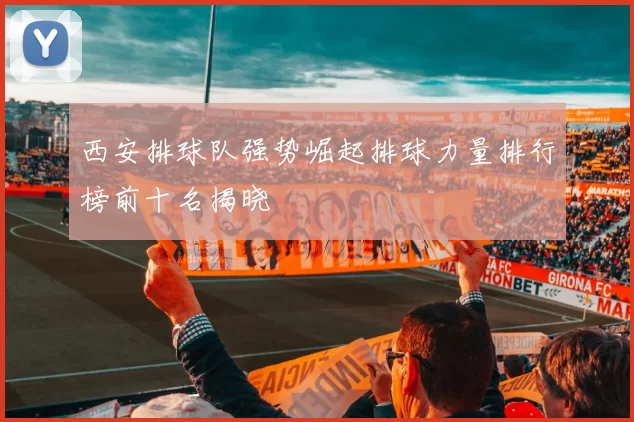 西安排球队强势崛起排球力量排行榜前十名揭晓