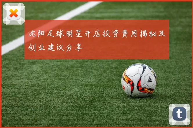 沈阳足球明星开店投资费用揭秘及创业建议分享